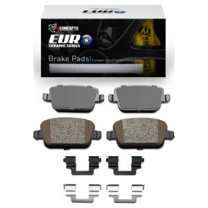 Land Rover LR2 Brake Pads - Rear - R1 Concepts - RNC Ceramic - `08-`12